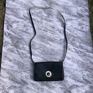 Kate Spade Black Leather Crossbody Handbag